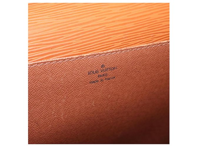 LOUIS VUITTON Epi Serviette Conseiller Briefcase Zipangu Gold M54428 Auth 177213 - vista 19