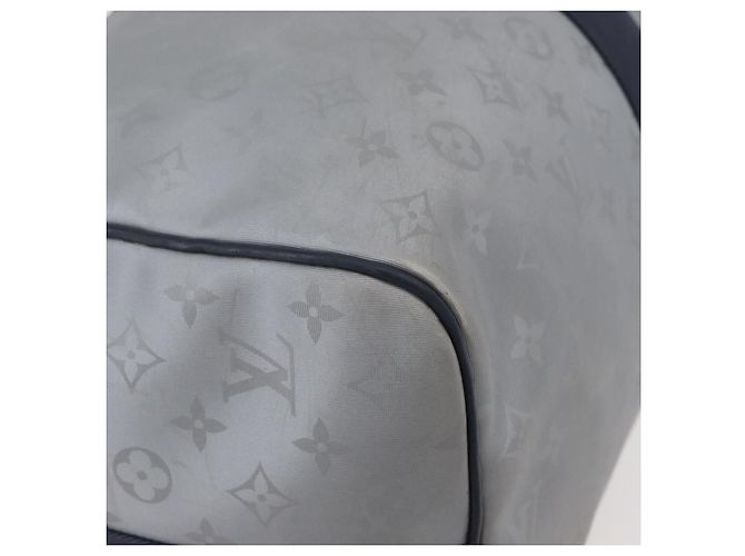 LOUIS VUITTON Monogram Satellite Keepall Bandouliere 50 M44170 LV Auth 167267SAM Argento - vista 16