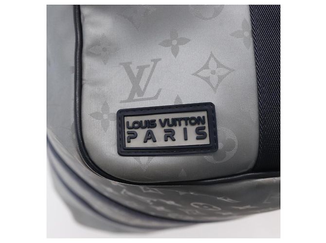 LOUIS VUITTON Monogram Satellite Keepall Bandouliere 50 M44170 LV Auth 167267SAM Argento - vista 20