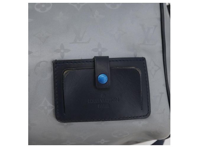 LOUIS VUITTON Monogram Satellite Keepall Bandouliere 50 M44170 LV Auth 167267SAM Argento - vista 24