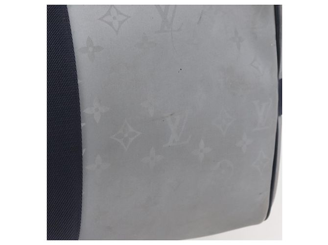 LOUIS VUITTON Monogram Satellite Keepall Bandouliere 50 M44170 LV Auth 167267SAM Argento - vista 7