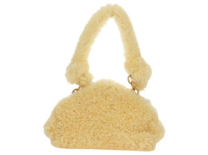 Borsa a Spalla BOTTEGA VENETA Pelliccia Oro Giallo Aut 177150M D'oro - vista 13
