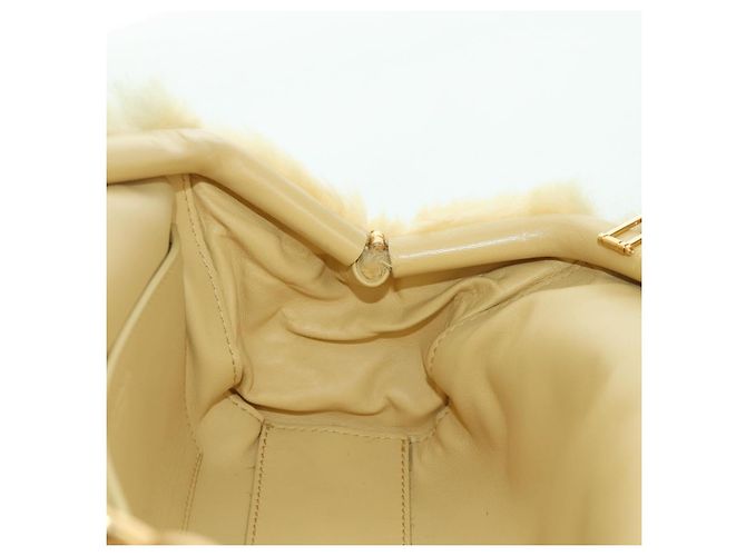 Borsa a Spalla BOTTEGA VENETA Pelliccia Oro Giallo Aut 177150M D'oro - vista 18