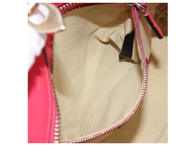 Borsa Tote VALENTINO in pelle 2way Rosso Oro Auth BA12401 D'oro - vista 28