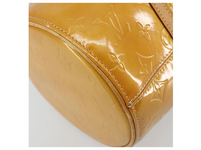 LOUIS VUITTON Borsa Monogram Vernis Bedford Beige M91006 LV Auth 177215 - vista 17