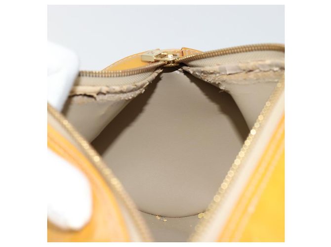 LOUIS VUITTON Borsa Monogram Vernis Bedford Beige M91006 LV Auth 177215 - vista 19