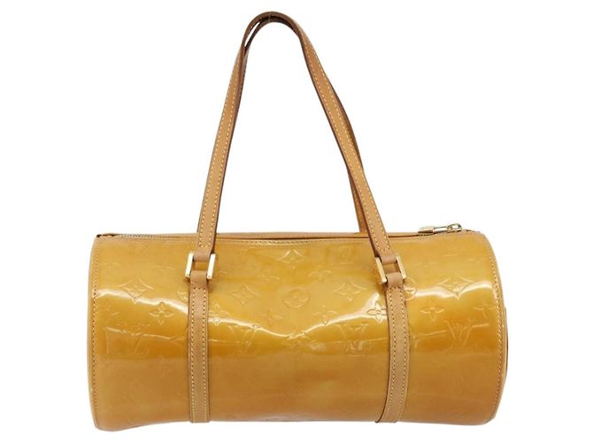 LOUIS VUITTON Borsa Monogram Vernis Bedford Beige M91006 LV Auth 177215 - vista 2
