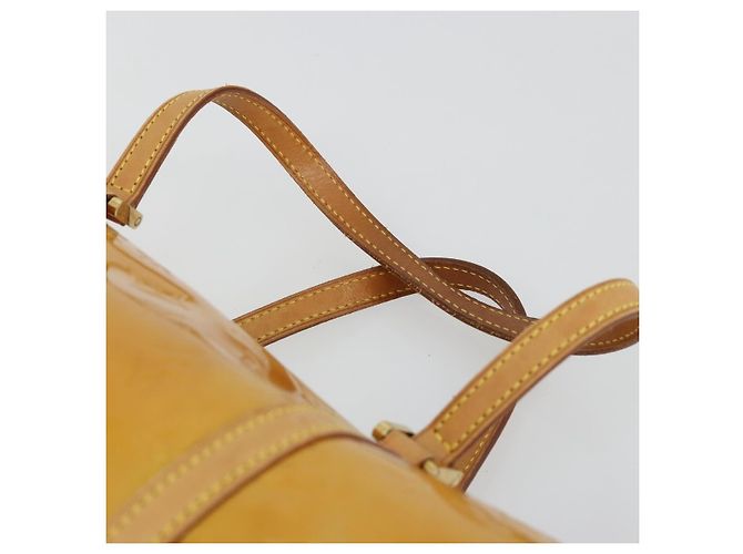 LOUIS VUITTON Borsa Monogram Vernis Bedford Beige M91006 LV Auth 177215 - vista 8