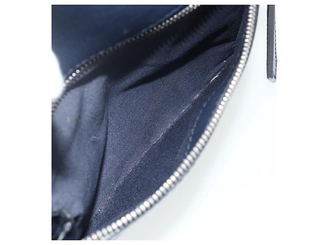 Borsa BALLY in pelle 2way Navy Silver Auth 178127 Argento Blu navy - vista 23