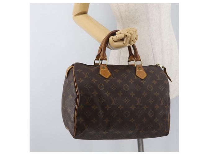 LOUIS VUITTON Borsa Monogram Speedy 30 M41526 LV Auth 177699 Monogramma - vista 22
