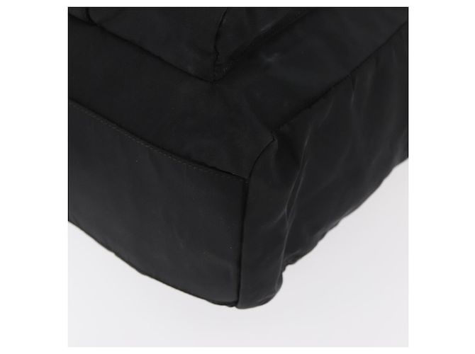 PRADA Tote Bag Nylon Schwarz Silber Auth 176645 - Ansicht 15