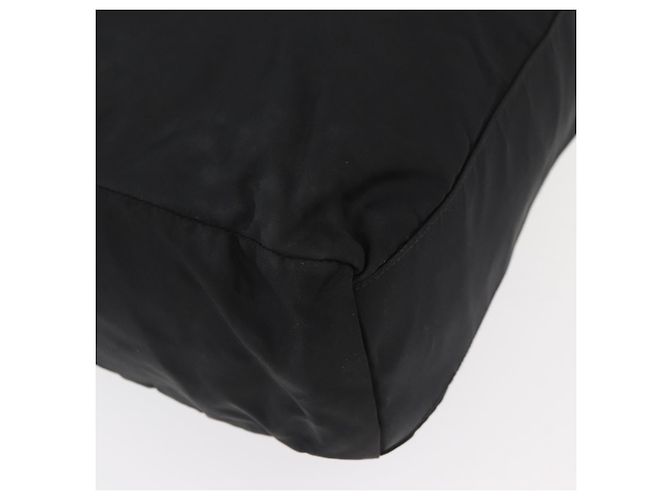 PRADA Tote Bag Nylon Schwarz Silber Auth 176645 - Ansicht 16