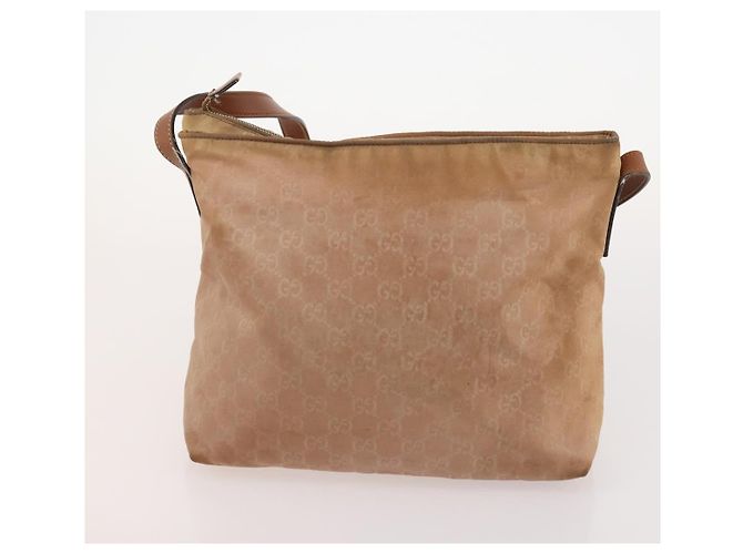 Borsa GUCCI GG Canvas Guccissima Suede Nylon 4 Set Beige Black Pink Auth bs34767 Nero Rosa - vista 16