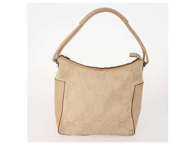 Borsa GUCCI GG Canvas Guccissima Suede Nylon 4 Set Beige Black Pink Auth bs34767 Nero Rosa - vista 3