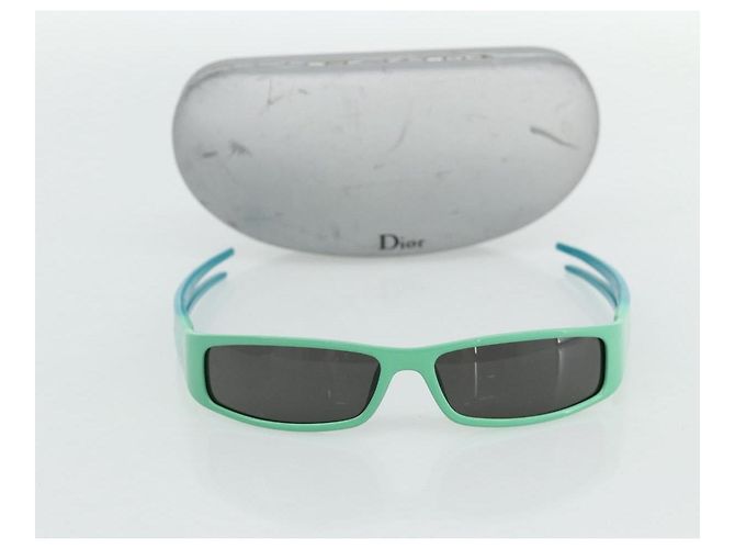 Christian Dior Sonnenbrille aus Kunststoff Grün Auth 177299A - Ansicht 13