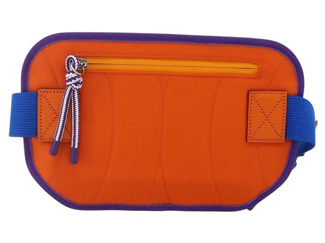 Borsa a tracolla GUCCI Nylon Viola Argento 752102 Auth ka4239A Porpora - vista 2