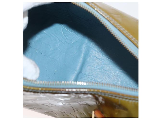 LOUIS VUITTON Borsa Monogram Vernis Bedford Baby Blue M91007 LV Auth bs34984 Blu chiaro - vista 10