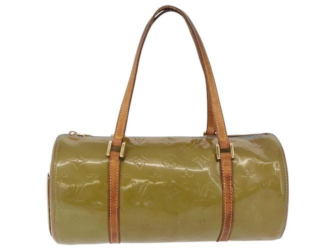 LOUIS VUITTON Borsa Monogram Vernis Bedford Baby Blue M91007 LV Auth bs34984 Blu chiaro - vista 13