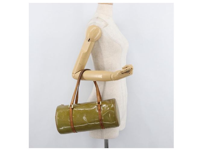 LOUIS VUITTON Borsa Monogram Vernis Bedford Baby Blue M91007 LV Auth bs34984 Blu chiaro - vista 22