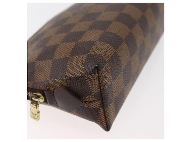 LOUIS VUITTON Damier Ebene Pochette Cosmetic PM Pochette N47516 LV Auth 178952 - vista 15