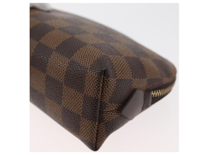 LOUIS VUITTON Damier Ebene Pochette Cosmetic PM Pochette N47516 LV Auth 178952 - vista 16