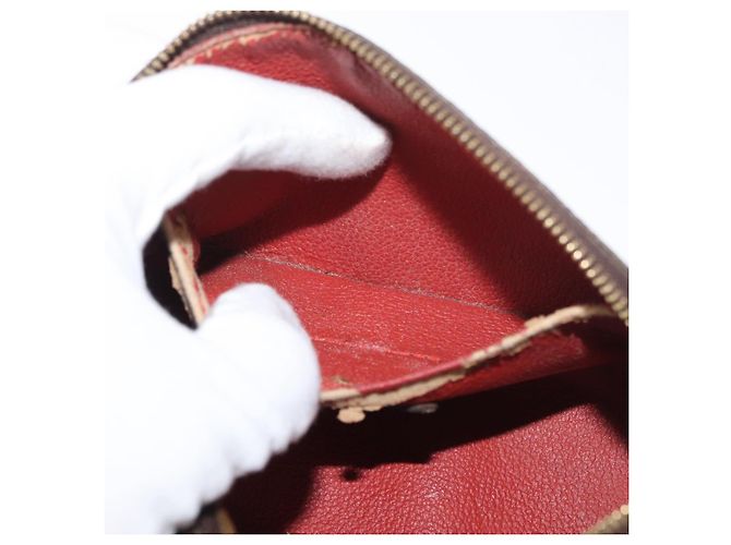 LOUIS VUITTON Damier Ebene Pochette Cosmetic PM Pochette N47516 LV Auth 178952 - vista 19