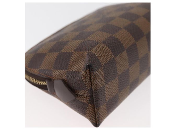 LOUIS VUITTON Damier Ebene Pochette Cosmetic PM Pochette N47516 LV Auth 178952 - vista 7