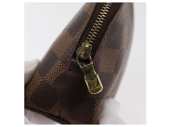 LOUIS VUITTON Damier Ebene Pochette Cosmetic PM Pochette N47516 LV Auth 178952 - vista 8