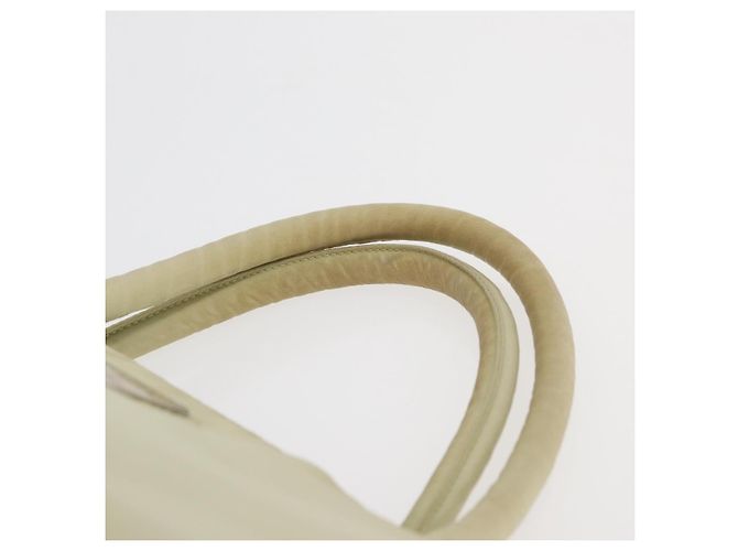 PRADA Handtasche Nylon Beige Silber Auth bs34795 - Ansicht 9
