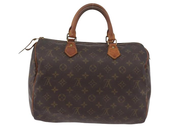 LOUIS VUITTON Borsa Monogram Speedy 30 M41526 LV Auth 177683 Monogramma - vista 2