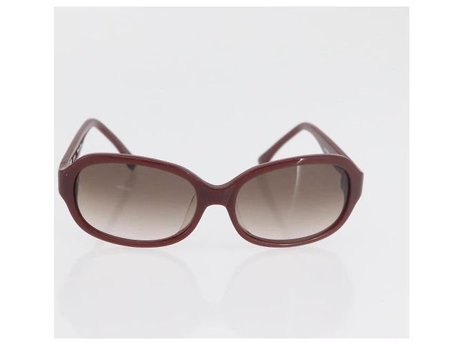 Chloé Gafas de sol Chloe de plástico 2 Set Brown Bordeaux Auth BA12498 Castaño Burdeos - vista 10