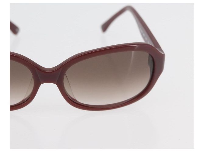 Chloé Gafas de sol Chloe de plástico 2 Set Brown Bordeaux Auth BA12498 Castaño Burdeos - vista 13