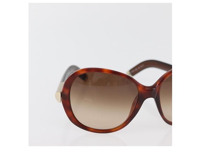 Chloé Gafas de sol Chloe de plástico 2 Set Brown Bordeaux Auth BA12498 Castaño Burdeos - vista 4