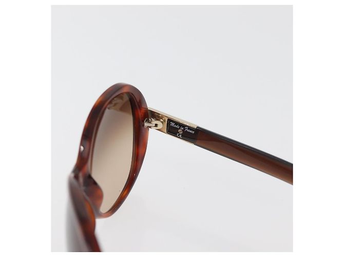 Chloé Gafas de sol Chloe de plástico 2 Set Brown Bordeaux Auth BA12498 Castaño Burdeos - vista 8