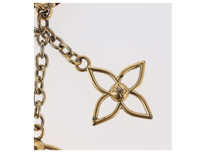 LOUIS VUITTON Blue Me Charm metal Gold M67931 LV Auth bs34872 D'oro - vista 9