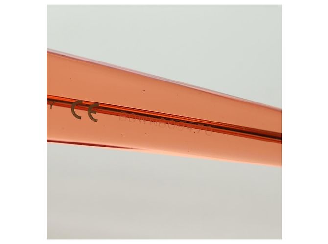 Gafas de sol GUCCI de plástico Naranja Auth 177351M - vista 16
