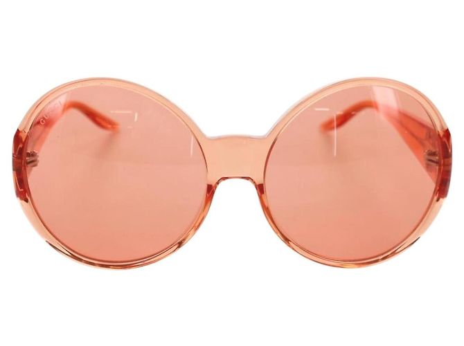 Gafas de sol GUCCI de plástico Naranja Auth 177351M - vista 2