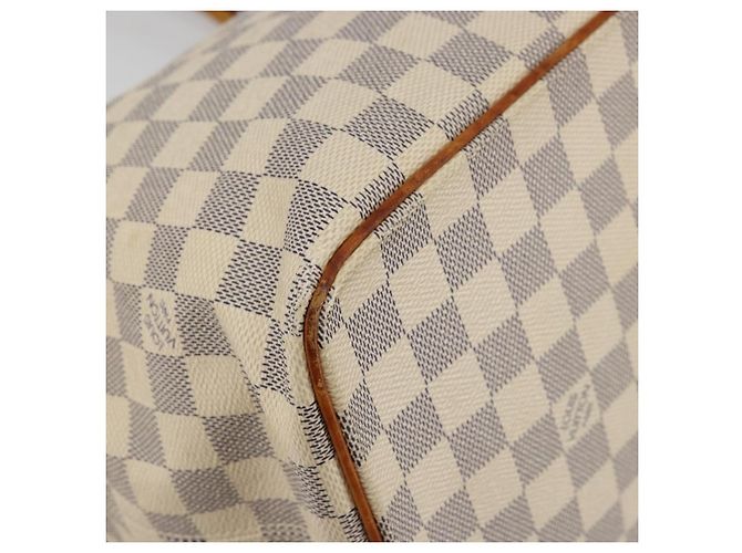 LOUIS VUITTON Borsa Tote Damier Azur Saleya MM N51185 LV Auth 177559 - vista 14