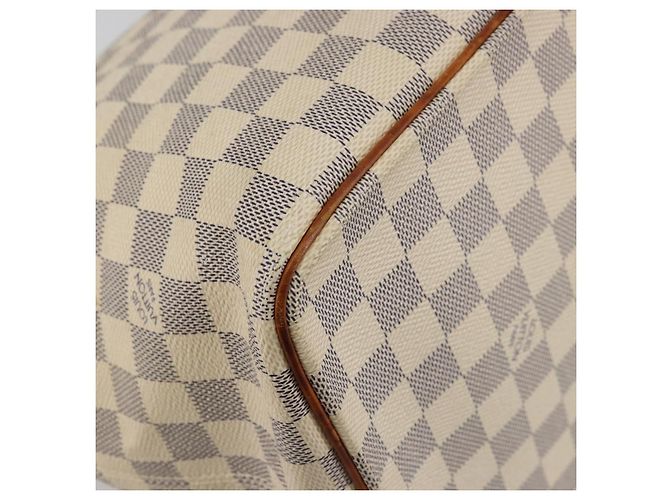 LOUIS VUITTON Borsa Tote Damier Azur Saleya MM N51185 LV Auth 177559 - vista 16