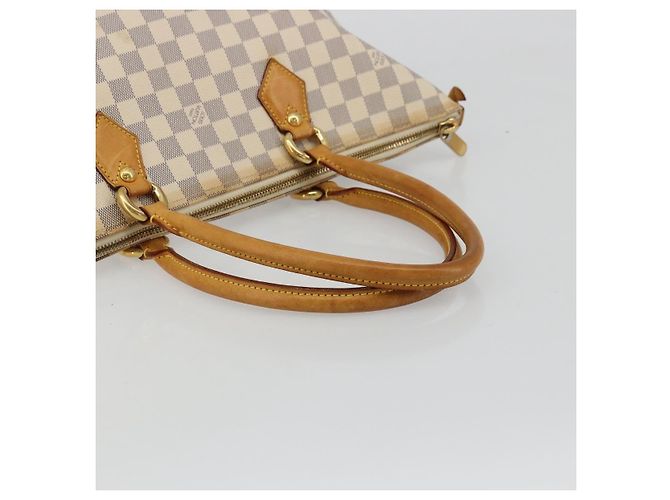 LOUIS VUITTON Borsa Tote Damier Azur Saleya MM N51185 LV Auth 177559 - vista 7