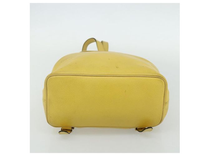 Céline CELINE Rucksack Leder Gelbgold Authentisch 177264 Golden - Ansicht 5