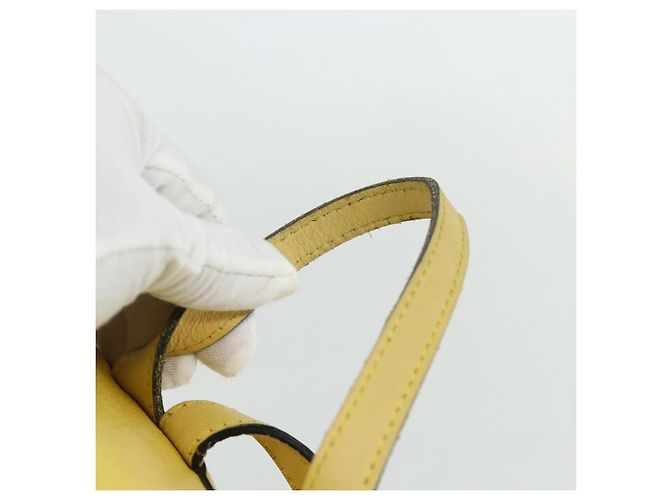 Céline CELINE Rucksack Leder Gelbgold Authentisch 177264 Golden - Ansicht 8