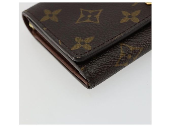 LOUIS VUITTON Monogram Porte Monnaie Billets Tresor Wallet M61730 Auth bs34870 Monogramma - vista 14