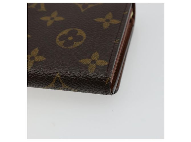 LOUIS VUITTON Monogram Porte Monnaie Billets Tresor Wallet M61730 Auth bs34870 Monogramma - vista 15