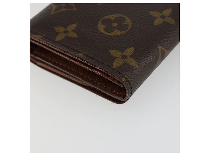 LOUIS VUITTON Monogram Porte Monnaie Billets Tresor Wallet M61730 Auth bs34870 Monogramma - vista 16