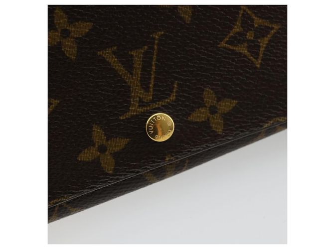 LOUIS VUITTON Monogram Porte Monnaie Billets Tresor Wallet M61730 Auth bs34870 Monogramma - vista 17