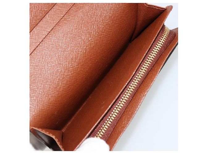 LOUIS VUITTON Monogram Porte Monnaie Billets Tresor Wallet M61730 Auth bs34870 Monogramma - vista 18