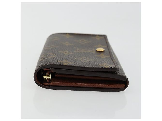 LOUIS VUITTON Monogram Porte Monnaie Billets Tresor Wallet M61730 Auth bs34870 Monogramma - vista 4