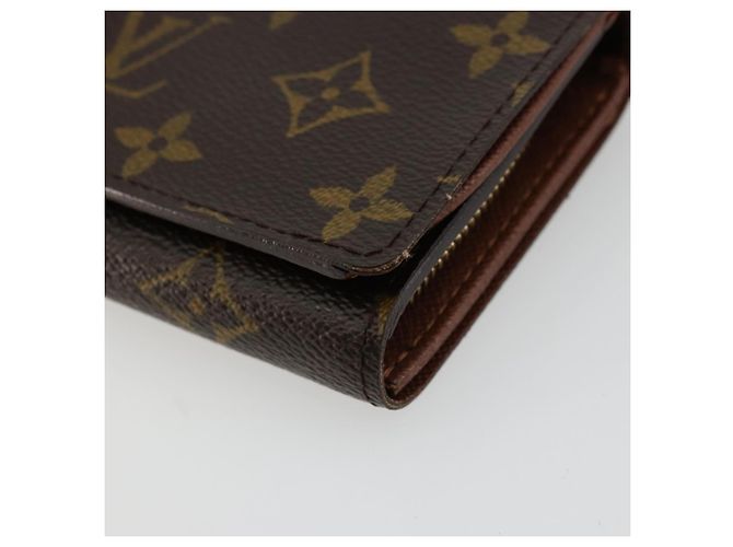 LOUIS VUITTON Monogram Porte Monnaie Billets Tresor Wallet M61730 Auth bs34870 Monogramma - vista 7