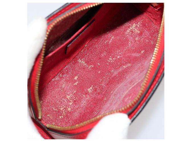 LOUIS VUITTON Epi Dauphine PM Pochette Rosso Castilian M48447 LV Auth 177655 - vista 10